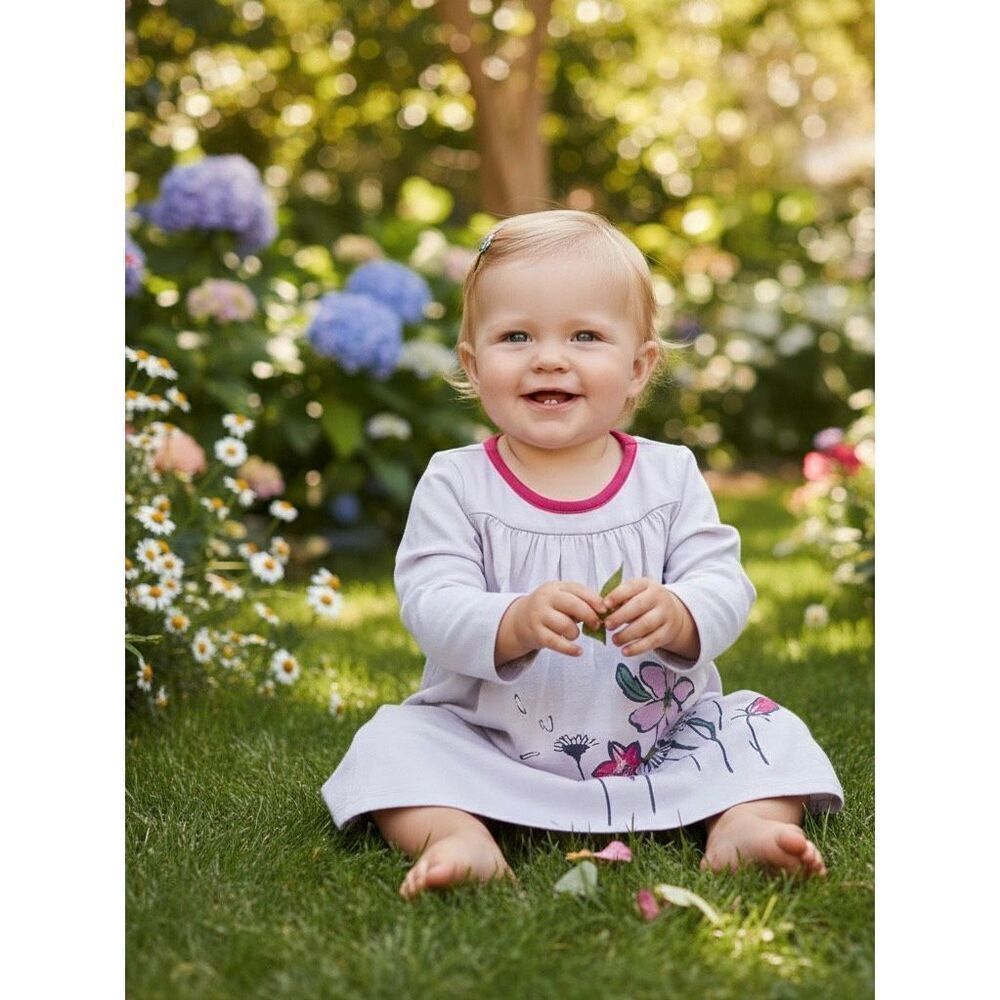 3/$30 Tea Collection Baby 6-9 Months Faileas Graphic Knit Dress BUY 2 GET 1 FREE